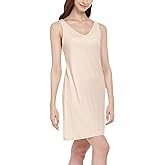 MANCYFIT Womens Full Slip Tank Top Dress Slip Sleeveless Under Dress Wide Straps