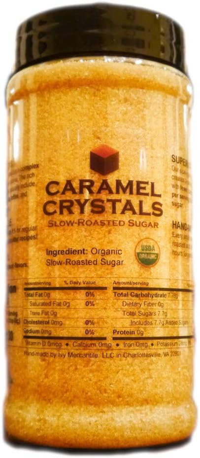 Caramel Crystals Organic Roasted Sugar - 15oz