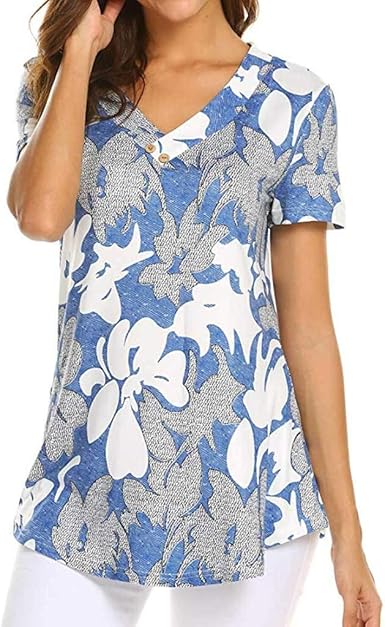 Blusa Superior para Moda Mujer Camiseta De Casual Primavera ...