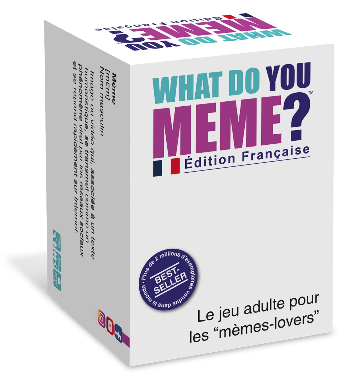 Megableu - What do you MEME? French Edition - Board Game
