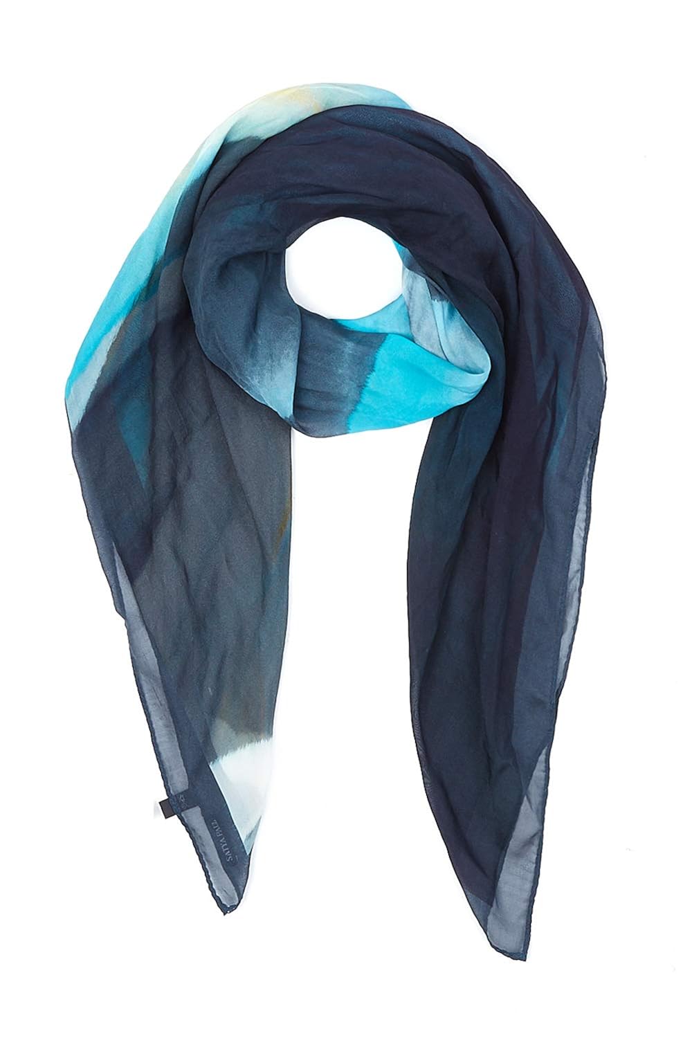 Satya Paul Women's Silk Scarf (Grey) Amazon.in Shoes & Handbags