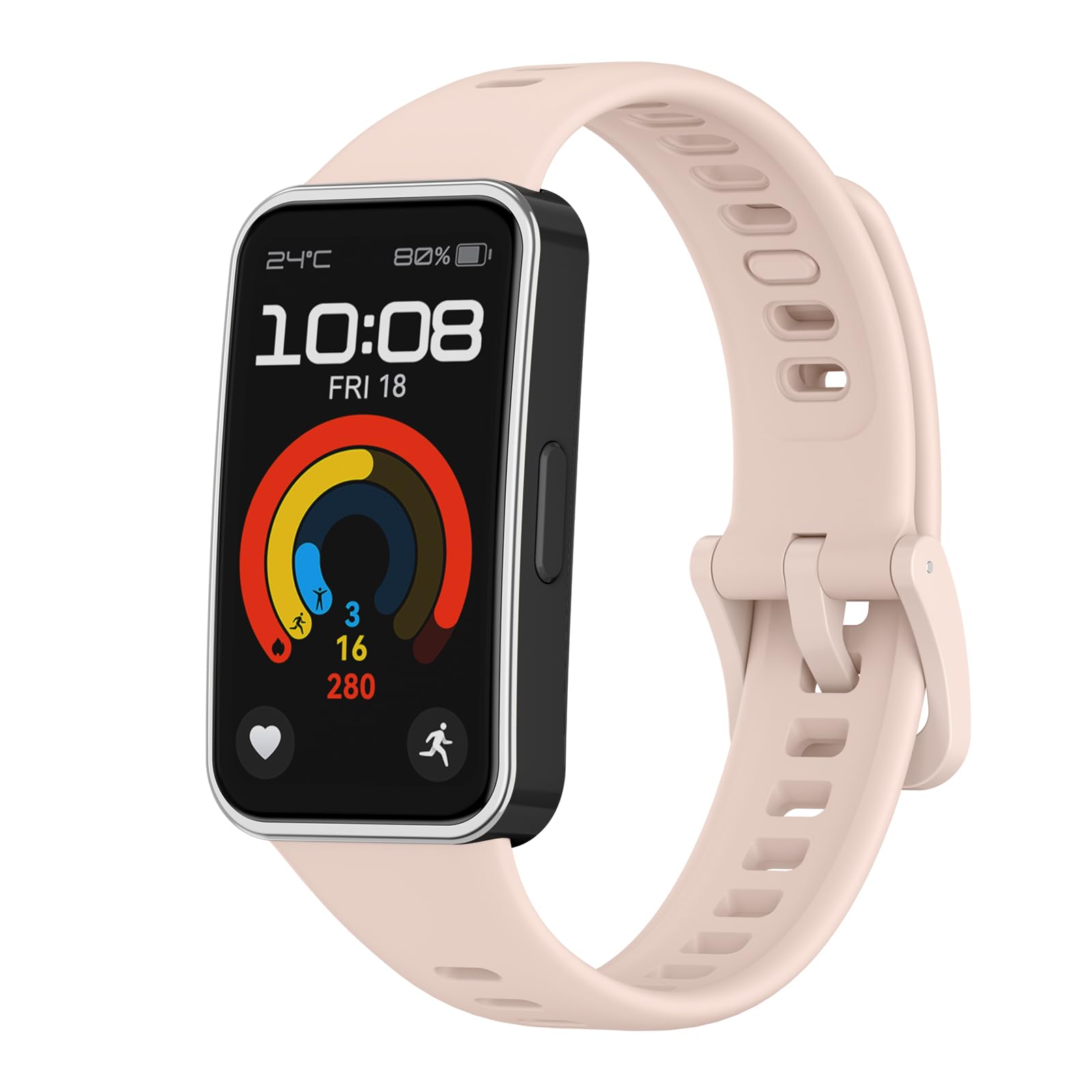 Strap Compatible for Huawe i Band 8 / Band 9 Strap Replacement Women Men, Soft Silicone Sport Accessory Wristband for Band 8/9 Smart Fitness Tracker