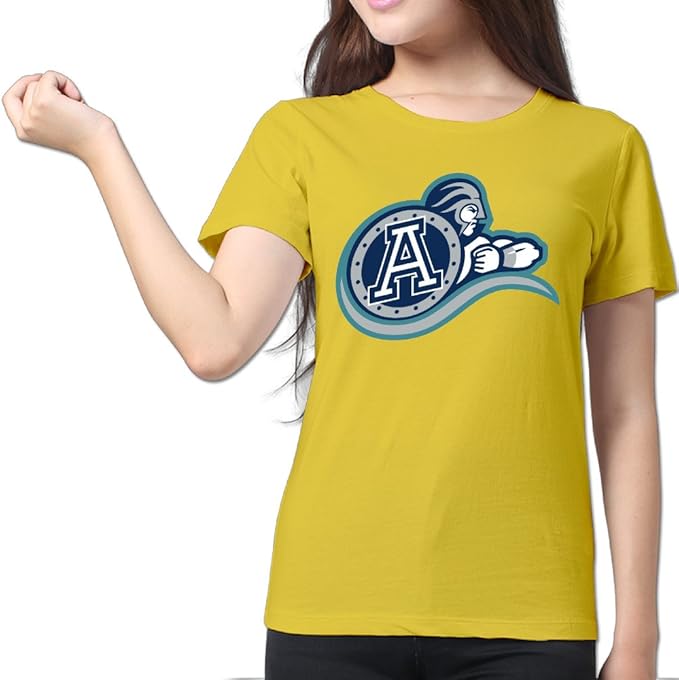 Amazon.com: Toronto Argonauts Yellow Women's Sport T Shirt For Woman Size S: Clothing