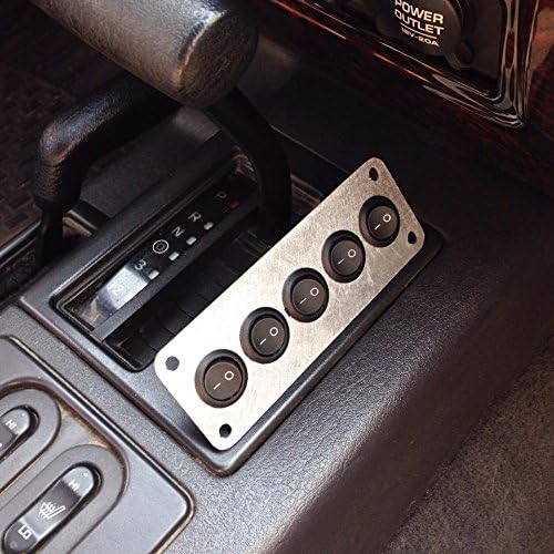 Transmission Bezel Switch Panel 5 Hole - 97 / 01 Jeep Cherokee XJ