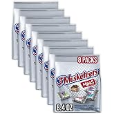 3 MUSKETEERS Minis Milk Chocolate Candy Bars, Bulk Candy Bars, 8.4 oz Bags | Everyday snacking: individually wrapped mini chocolate bars for home, office, pantry, break room, on the go, Halloween party