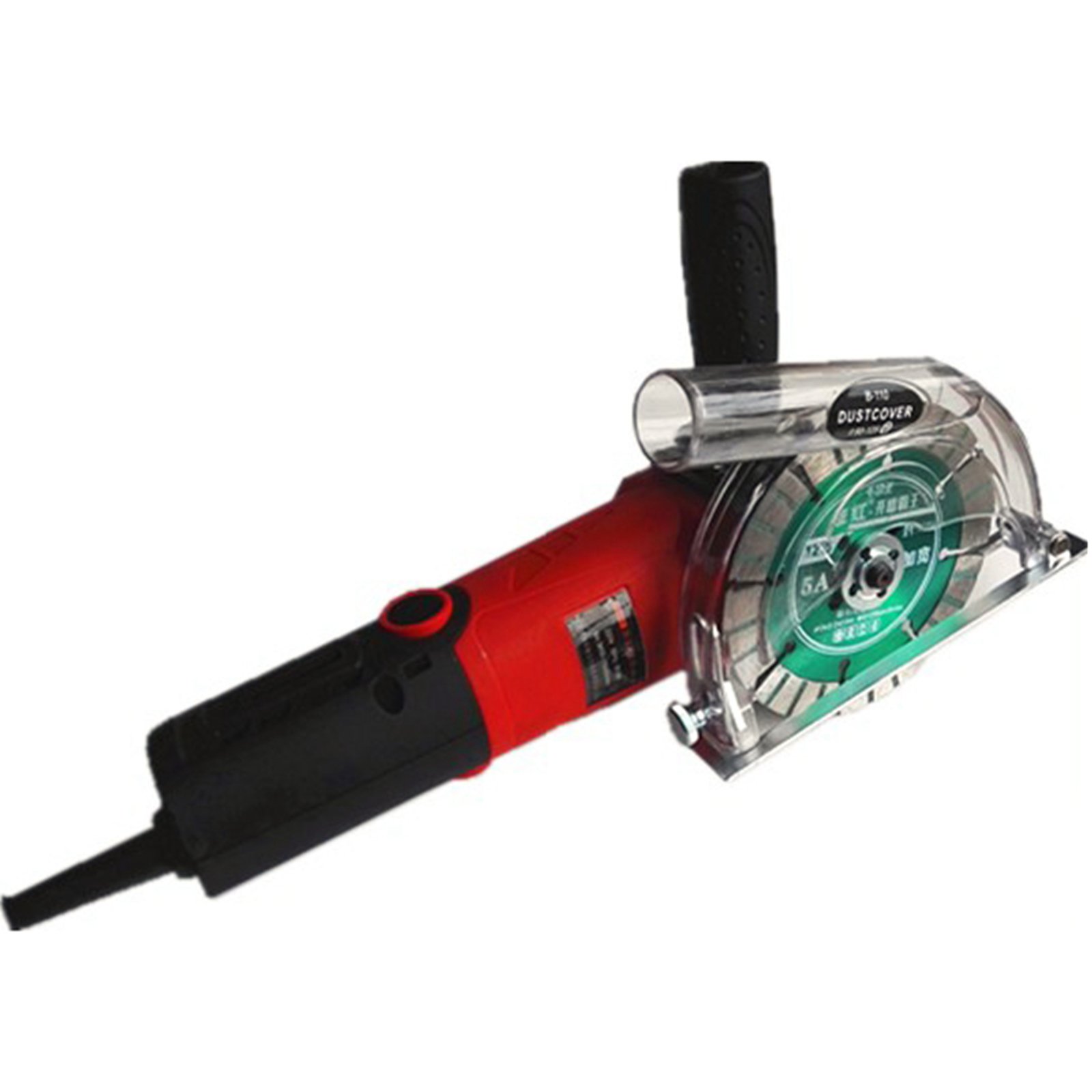 XBERSTAR Clear Cutting Dust Shroud for 4” / 5” Hand Angle Grinder and 3