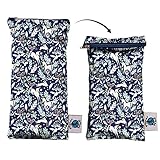 Planet Wise Wipe Pouch, Enchanted Unicorns, Made in the USA