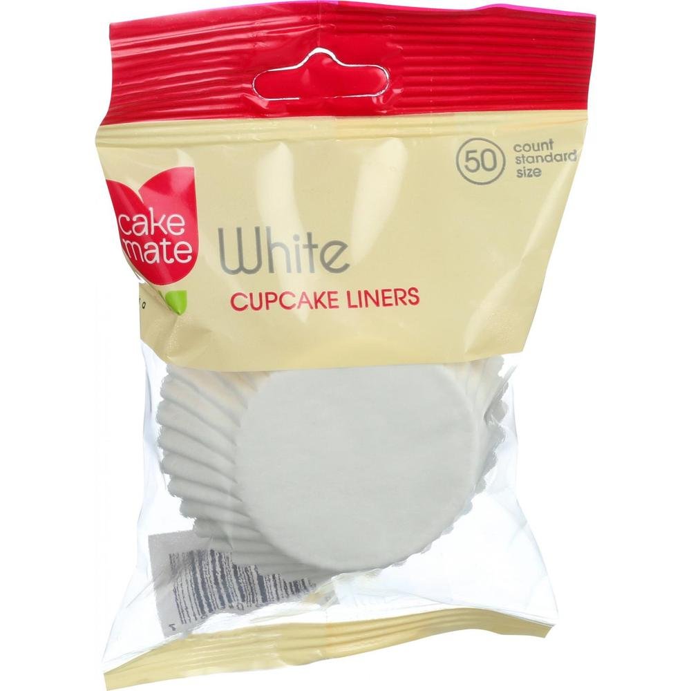 Betty crocker cake mate White baking cups 50ct (071169040497)