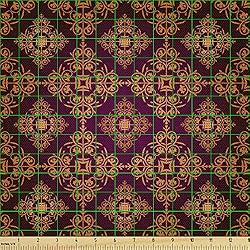 Ambesonne Damask Fabric by The Yard, Abstract