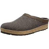 Haflinger GZL Clog,Smokey Brown,35 EU/Women's 4 M US/Men's 2 M US