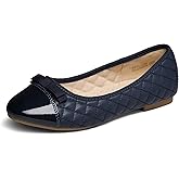 Dream Pairs Girls Dress Shoes Flower Girl Slip-on Bow Ballet Flats for Wedding, Party, School (Little Kid/Big Kid)