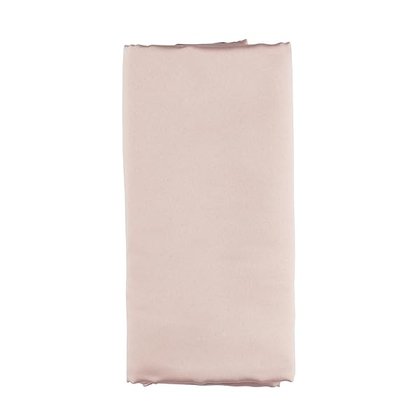 CONAIR SATIN PILLOWCASE 20″X26″ – ECO-FRIENDLY, UPCYCLED PLASTIC, FRIZZ-FREE, SMOOTH BEAUTY SLEEP, HAIR & SKIN CARE, PINK, SOFT & BREATHABLE, SUSTAINABLE LUXURY FOR HEALTHY HAIR & SKIN