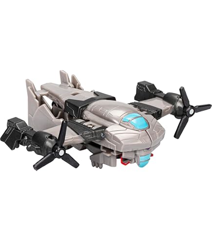 Transformers Jouet EarthSpark 1 Step Flip Changer Breakdown - Figurine d'action de 10 cm - Jouet robot pour enfants