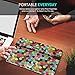 MoKo Pencil Case Holder for Apple Pencil - PU Leather Elastic Pencil Pocket Sleeve Detachable Pouch Cover for Apple Pencil, Fit iPad Pro 9.7 Inch Cases and iPad Pro 10.5 Inch Cases, Stained Glass