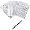 Tattoo Needles,New Star Tattoo 50pcs/box 11RL Round Liner 11RL Tattoo Needles 11 Round Liner #12 Standard Disposable & Sterilized Tattoo Lining Needles