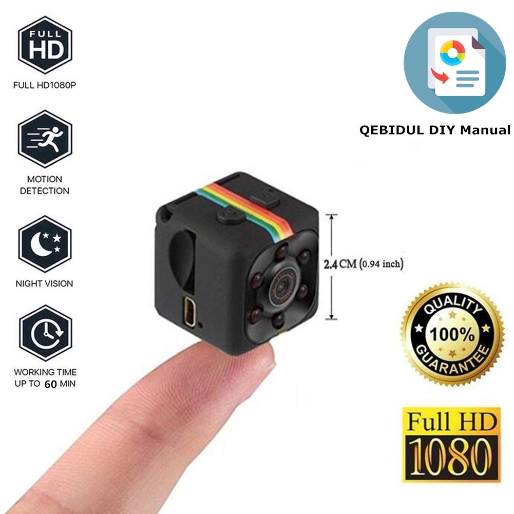 QEBIDUL SQ8 SQ9 Upgrade SQ11 Mini Camera 1080P Full HD Sports Micro Cam  Motion Detection Camcorder Infrared Night Vision Digital Video Recorder  Wide Angle