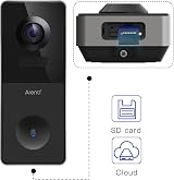 Arenti VBELL1 Smart Video Doorbell Kit Black view 3