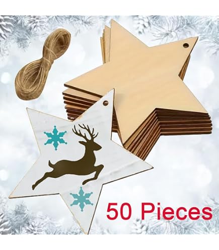 Jess And Jessica Unfinished Wooden Tree Cutout - MDF Shape For DIY Home Decor, Ready To Paint - View #6