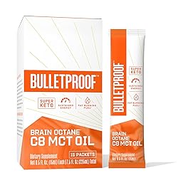 Bulletproof Brain Octane C8 MCT Oil Packets, Pack