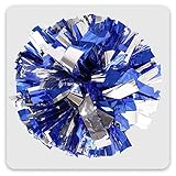 BCLAND 13'' Cheering Squad Spirited Fun Cheerleading Kit Cheer Poms Pack of 2(100g)