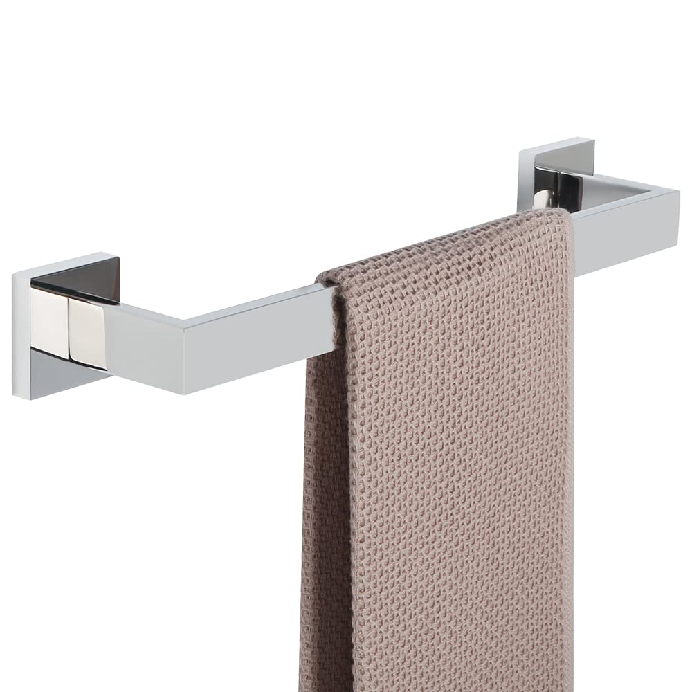Sayayo Towel Rails Wall Mounted Bathroom Towel Holder 40CM Towel Bar, SUS-304 Stainless Steel Polished Chromed