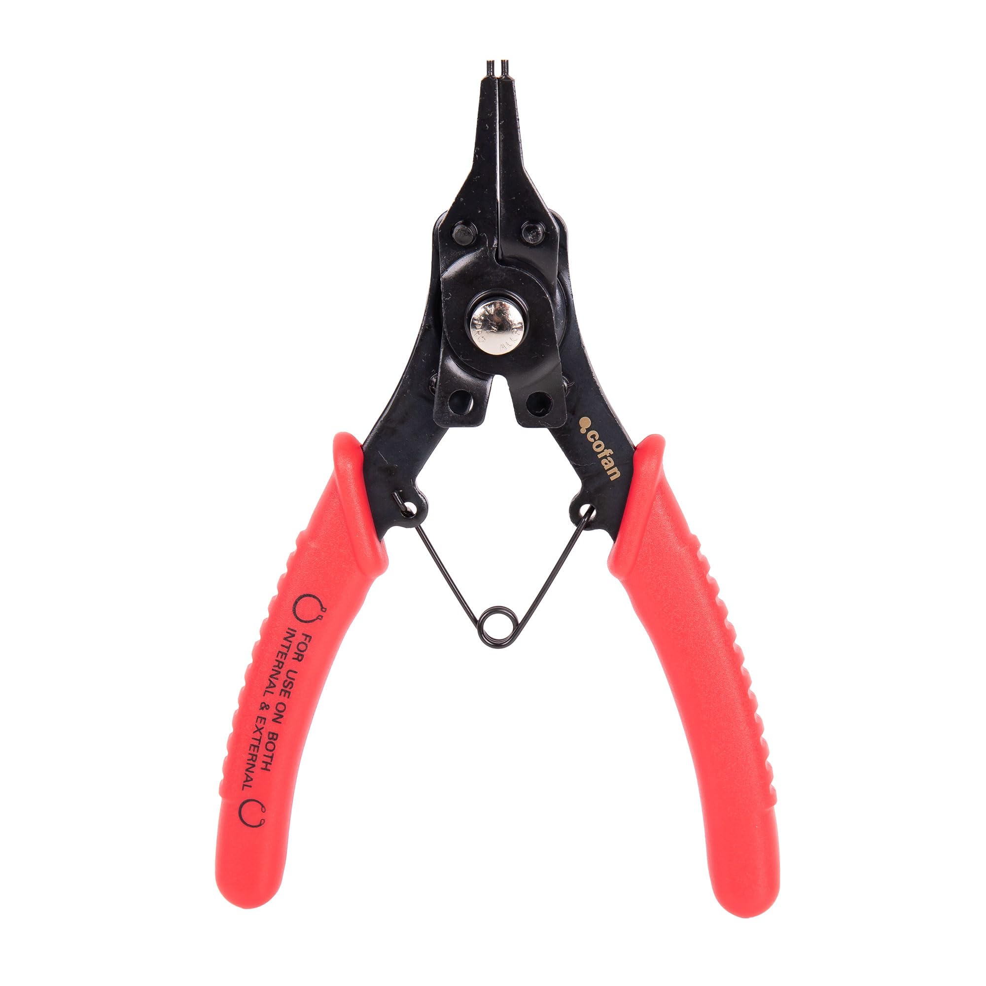 Cofan Interchangeable Circular Pliers | Includes 4 Different Multifunctional Tips | Pliers Length 256mm