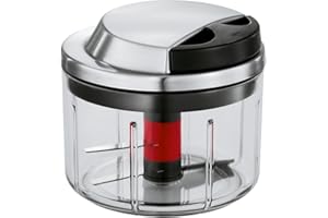 Rosle Manual Food Processor Multi Cutter with Plus Herb & Salad Spinner Basket