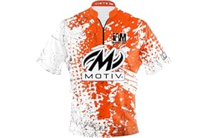 Logo Infusion I AM Bowling Jersey Short Sleeve Sash Collar 2221-MT Made in USA Motiv