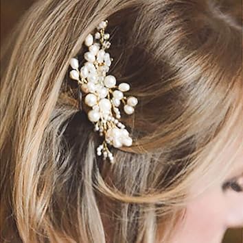 Amazon Com Barode Bridal Wedding Hair Pin Crystal Hair
