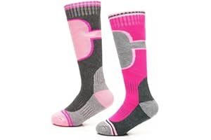 A2Z 4 Kids Premium Boys Thermal Ski Socks for Winter Outdoor Activities Long Socks for Skiing Snowboarding Hiking Warm Socks