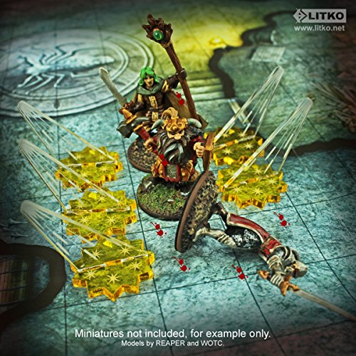 Fantasy RPG, Dart Trap Markers (5)