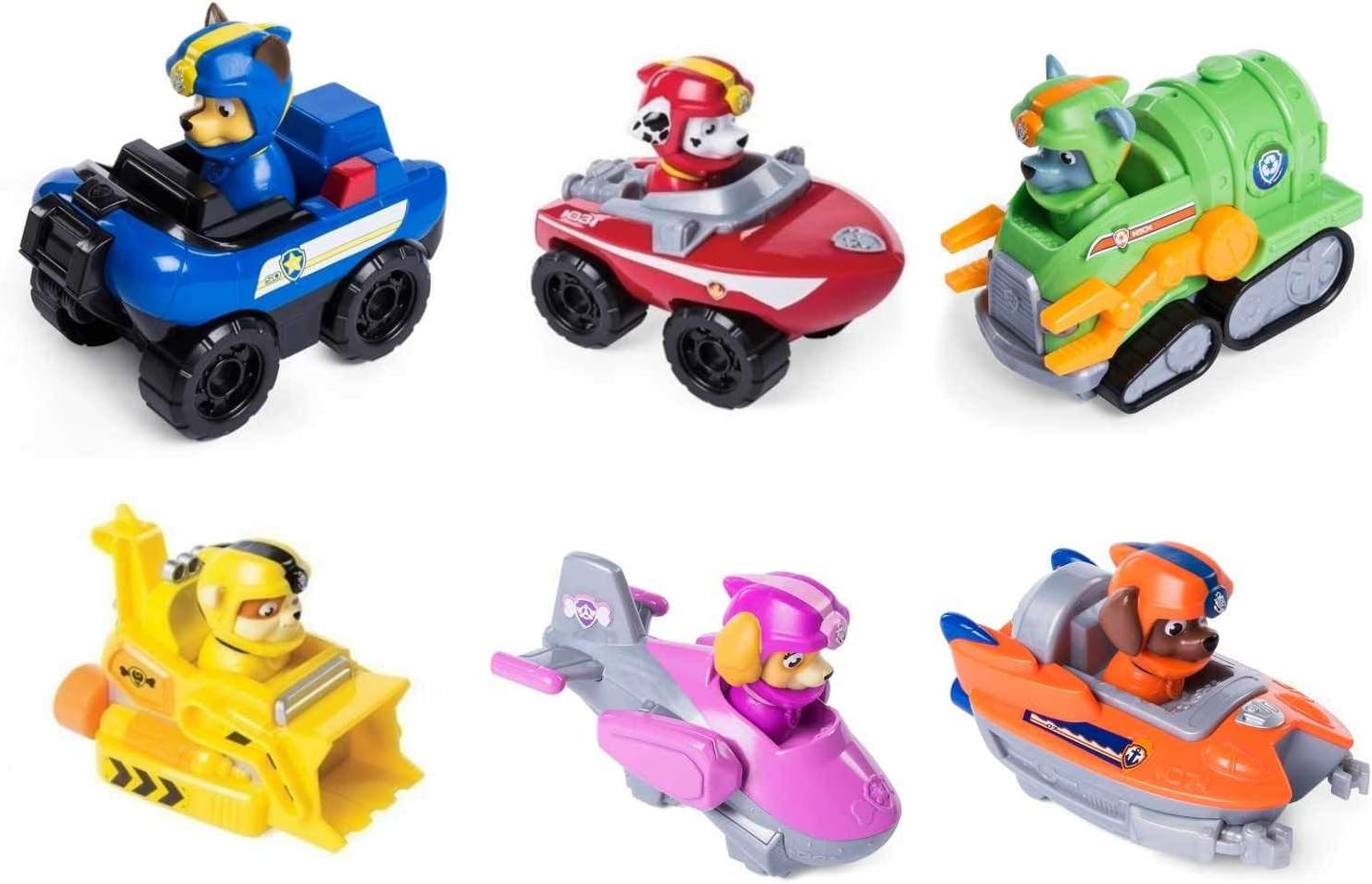 Paw Patrol Sea Patrol Racer Gift Set (6 Vehicles) Amazon.ca