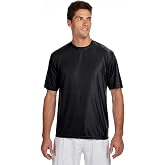 A4 Adult Cooling Performance T-Shirt, Blk, Large