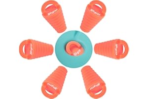 HLOGREE 6 Pack | for 0.8-1.5’’ Holes | Silicone Kayak Plugs,Scupper Plugs for Kayak,Kayak Drain Plug,Plugs for Kayaks,Kayak Scupper Plugs for Lifetime/Sit On Top/Pelican,Kayak Plugs Drain,Kayak Plug