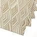 HEBE Placemats Set of 8 Heat Resistant Placemats for Dining Table Crossweave Woven Vinyl Washable Kitchen Table Mats Placemat Easy Clean(Gold)