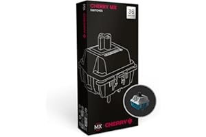 Cherry MX RGB Switch Kit, Box with 23 or 36 Mechanical Keyboard Switches, for DIY, Hot Swap or Gaming Keyboard (MX2A Northern Lights)