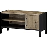 白井産業 テレビ台 約 幅88 奥行40 高さ45 cm 32型 対応 アメリカン テイスト ブラウン ブラック (VNT-4585D ビエンテージ)