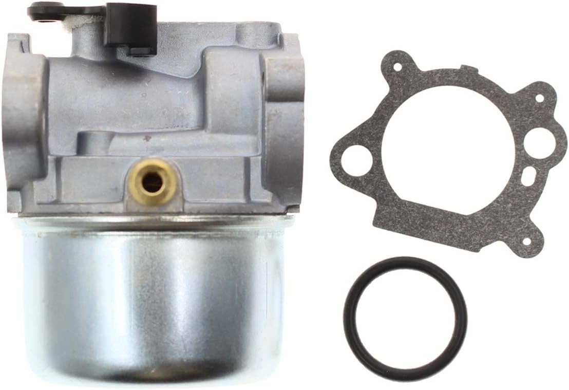 799868 Carburetor Fits 498170 497586 497314 698444 498254 497347 Models, 4-7 hp Engines with No Choke, Replacement Carburetor with Gasket and O-Ring: Automotive