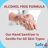Safe4 Alcohol-Free Hand Sanitiser Foam 5L Bulk Refill Fresh Eucalyptus view 3