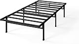 Zinus Justin 3ft Single Bed Frame 90 x 190 cm Black Steel Slats view 11