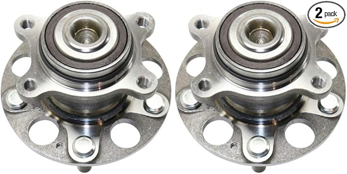 Amazon Com Evan Fischer Rear Wheel Hub And Bearing Compatible With 2013 2015 Honda Civic Fwd With Abs Encoder And Studs Set Of 2 Driver And Passenger Side Automotive