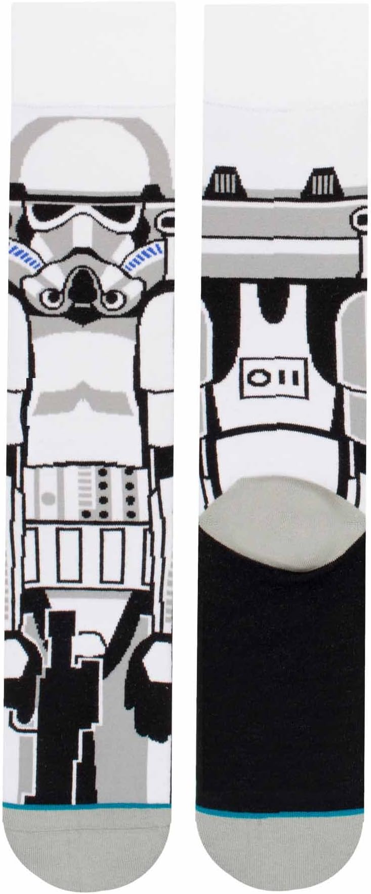 Star Wars Stormtrooper Droid Character 360 Crew Socks