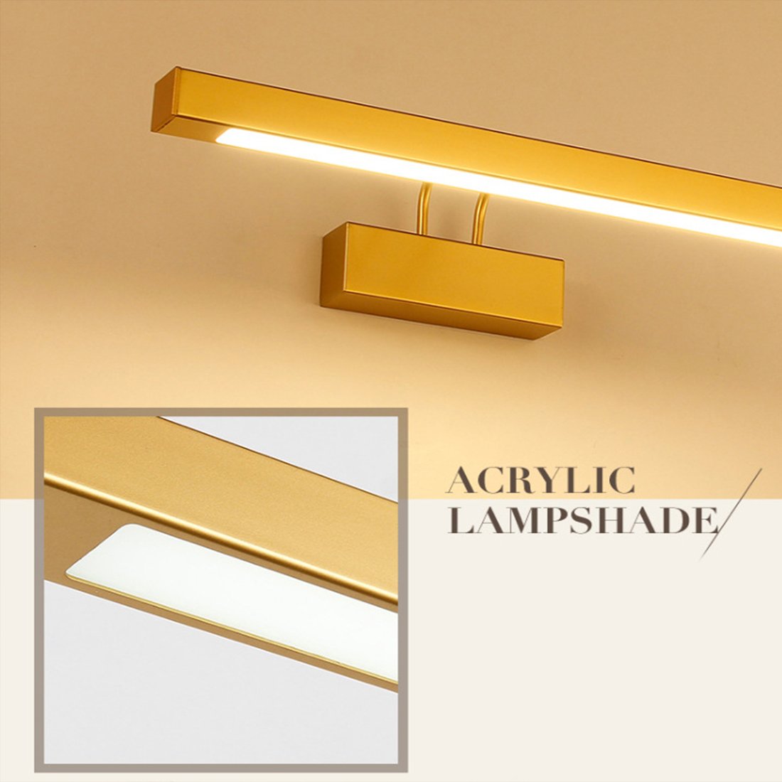 pared aplique espejo