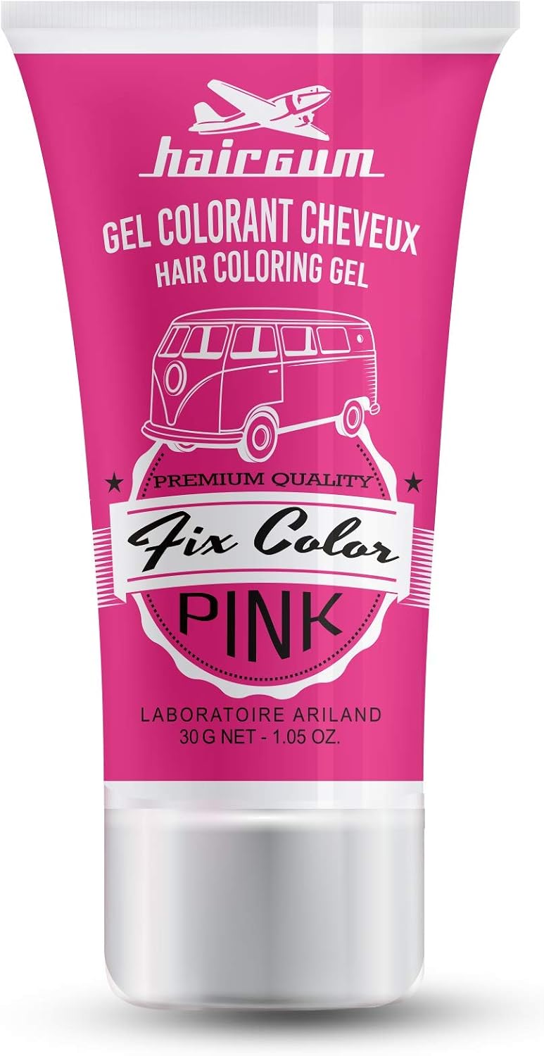 Hairgum Fuchsia Fix Colour Cream 30ml, 1 ml (Pack of 30)