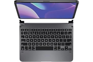 Brydge 11.0 Pro Wireless Keyboard | Compatible with iPad Pro 11-inch (2018) | Backlit Keys | Long Battery Life | (Space Gray)