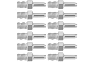 SG Store 12PCS Bicycles Chain Breaker Replacement Pin 19.3mm Steel Compatible with Bike Chain Breaker Remove Tool