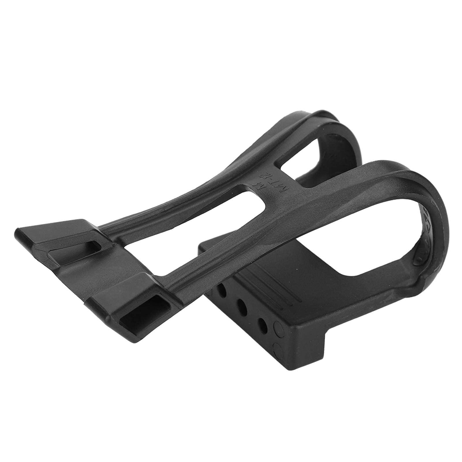 Demeras Bike Pedals Straps Plastic Adjustable Anti-slip Toe Clip Belt with Fittings Cycling Accessory