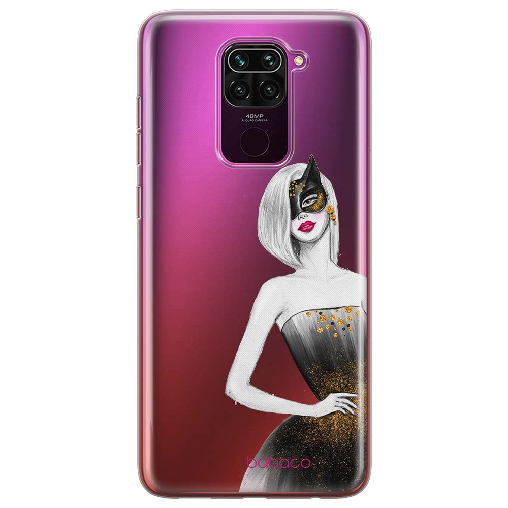 Babaco ERT GROUP mobile phone case for Xiaomi REDMI NOTE 9 original and officially Licensed pattern Girls 010 optimally adapted to the shape of the mobile phone, partially transparent