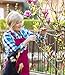#1 Premium Bypass Pruning Shears ✠ The Toughest Garden Pruner For Trees, Hedges, Shrubs and Roses ✠ Blade Remains Sharp For Longer ✠ Hand Friendly Ergonomic Vinyl Handles For Effortless Cuts