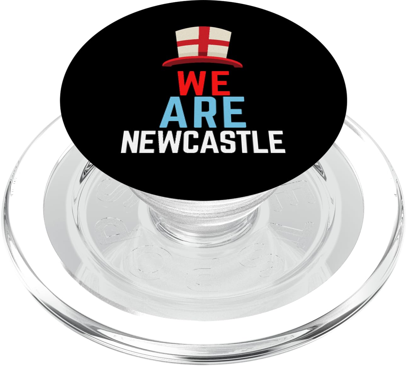 We Are Newcastle England Flag Sports PopSockets PopGrip for MagSafe
